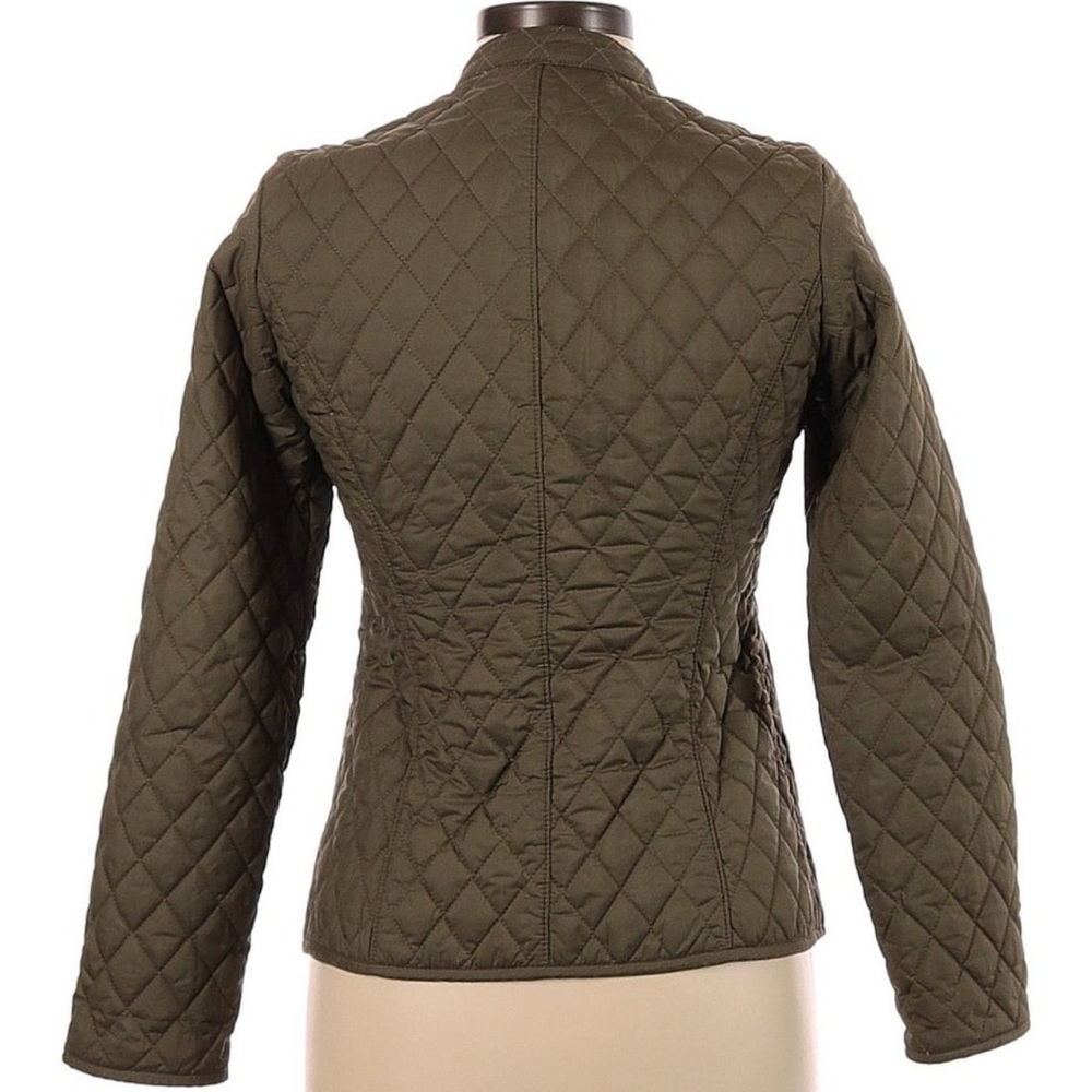 Banana Republic Quilted Olive Jacket